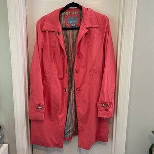 Blush Pink Lightweight Trench Coat
